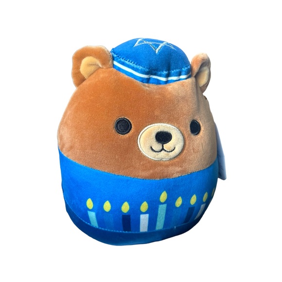 Hanukkah squishmallow bear